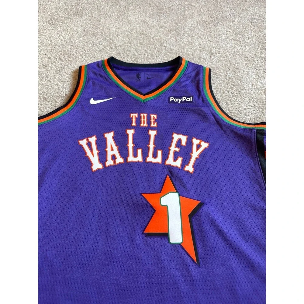 Devin Booker Phoenix Suns City Edition Nike Youth NBA Jersey Size Medium